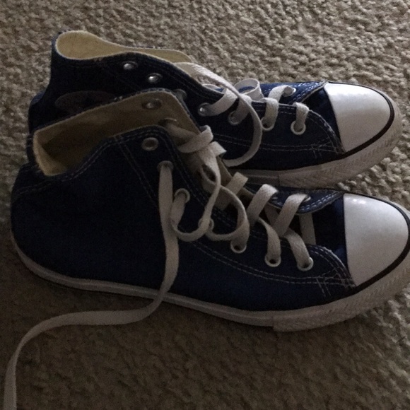 Converse All Star Chuck Taylor Blue Youth 3 - Picture 2 of 7